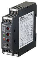 OMRON INDUSTRIAL AUTOMATION K8AKTH11SAC DC24 Temperature Monitoring Relay, K8AK Series, Thermocouple, RTD, 24 Vac/dc, SPDT Relay Output