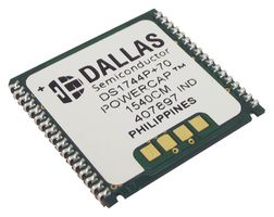 ANALOG DEVICES DS1744P-70+ RTC, Date Time Format (Day/Date/Month/Year/Century, HH:MM:SS) Parallel, 5V, PowerCap Module-34