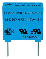TDK B25680B2807K003 Power Film Capacitor, Metallized PP, Can, 800 µF, ± 10%, DC Link, Drives, Stud Mount - M12