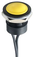 APEM IAR3F1500 Industrial Pushbutton Switch, 16mm, IP65, IP67, IA Series, 16.2 mm, SPST-NO, Momentary, Round