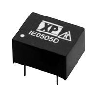 XP POWER IE0305D Isolated Through Hole DC/DC Converter, ITE, DIP, 1:1, 1 W, 1 Output, 5 V