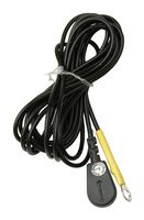 DESCO EUROPE / VERMASON 230480 ESD Grounding Cord, Straight, Black, 0.7m, 1Mohm