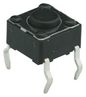 MULTICOMP MC32862 Tactile Switch, MCDTS-6, Top Actuated, Through Hole, Round Button, 100 gf, 50mA at 12VDC