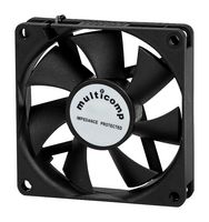MULTICOMP MC21688 DC Axial Fan, 24 V, Square, 60 mm, 25 mm, Vapo Bearing, 36 CFM