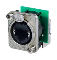 NEUTRIK NE8FDP-R In-Line Adapter, Feed-Through, Cat5e, Adaptor, RJ45, RJ45, etherCON