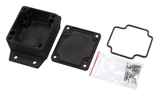 MULTICOMP PRO MC001234 Metal Enclosure, Die Cast, With EPDM Continuous Seal, Small, Diecast Aluminium, 30 mm, 65 mm