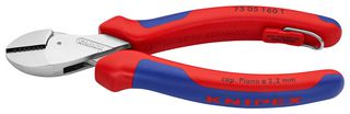 KNIPEX 73 05 160 T Cutter, Diagonal, 160 mm, 12 mm, X-Cut