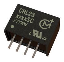 MURATA POWER SOLUTIONS CRL2S1205SC Isolated Through Hole DC/DC Converter, ITE, SIP, 1:1, 2 W, 1 Output, 5 V