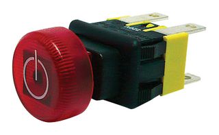 MULTICOMP PRO MCPS-5-210-RLBR-SC Industrial Pushbutton Switch, DPST, On-Off, Rectangular