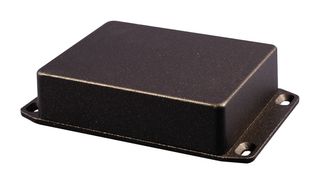 HAMMOND 1590WB2FLBK. Metal Enclosure, Wall Mount, Wall Mount, Diecast Aluminium, 37.5 mm, 60.5 mm, 138 mm, IP65