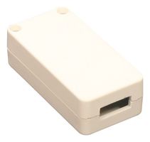 HAMMOND 1551USB2GY Plastic Enclosure, USB, ABS, 15.5 mm, 25 mm, 50 mm, IP54
