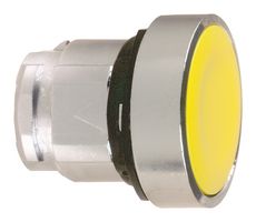 SCHNEIDER ELECTRIC ZB4BH05 Switch Actuator, Push-On/Push-Off, Yellow, 22mm Push Button Switches