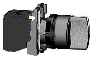 SCHNEIDER ELECTRIC XB5AD33 Rotary Switch, Stay Put, 3 Position, 2 Pole, 45 °, 6 A, 120 V, Harmony XB5 Series