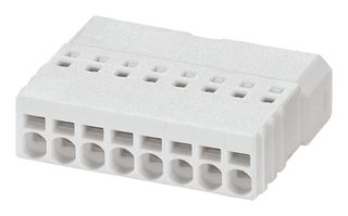 PHOENIX CONTACT 1709456 Pluggable Terminal Block, 2.5 mm, 8 Ways, 26 AWG, 20 AWG, 0.5 mm², Push In