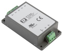XP POWER DTE2048S12 Isolated Chassis Mount DC/DC Converter, Chassis Mount, ITE, Module, 4:1, 20 W, 1 Output, 12 V