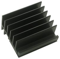 BOYD KM50-1 Heat Sink, TO-220/218, 5 °C/W, TO-218, TO-220, 50 mm, 45 mm, 50 mm