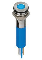 APEM Q22F1ABXXB12AE LED Panel Mount Indicator, Blue, 12 V, 22 mm, 40 mA, 101 mcd, IP67