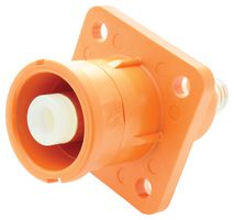 AMPHENOL INDUSTRIAL SLP IR C T P S O 1 High Power Connector, Straight, Threaded Post, SurLok Plus, Receptacle, 1 kV, 120 A, Panel Mount