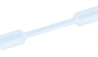 HELLERMANNTYTON 309-50483 TF24-4.8/2.4-PO-X-CL Heat Shrink Tubing, Flexible, 2:1, 0.189 ", 4.8 mm, Transparent, 196.8 ft, 60 m