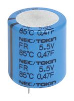 KEMET FR0H473ZF Supercapacitor, 47000 µF, 5.5 V, Radial Leaded, -20%, +80%, 5.08 mm, 1000 hours @ 85°C