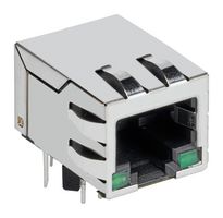 BEL MAGNETIC SOLUTIONS SI-60118-F Modular Connector, RJ45 Jack, 1 x 1 (Port), 8P8C, Cat5, Through Hole Mount