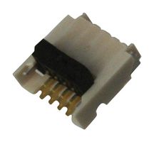 MOLEX 503480-0400 FFC / FPC Board Connector, 0.5 mm, 4 Contacts, Easy-On 503480 Series, Solder, Top, Bottom, 1 Row