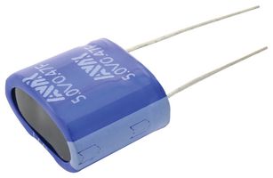 KYOCERA AVX SCMR14C474PRBA0 Supercapacitor, EDLC, 0.47 F, 5 V, Radial Leaded, 0%, +100%, 11.5 mm, 1000 hours @ 60°C