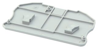 PHOENIX CONTACT 3030491 End Cover, for Use with Phoenix CLIPLINE ST Series Clamp DIN Rail Terminal Blocks