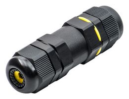 AMPHENOL LTW SC-L-PG12-04-YW Cable Joint, IP68, 4 Position, 8.5 mm, Yellow, 2.5 mm², FICX Series