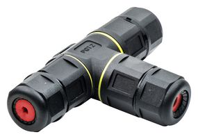 AMPHENOL LTW SC-L-PGT2-03-RD Cable Joint, IP68, 3 Position, 12.5 mm, Red, 2.5 mm², FICX Series