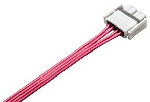 AMPHENOL LTW SSL12-P4LP0-M20A04 Ribbon Cable, W/O Latch, SSL Plug to Free End, 4 Ways, 15.8 ", 400 mm, SSL Series