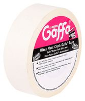 ADVANCE TAPES AT200 WHITE 50M X 50MM Gaffer Tape, PE (Polyethylene) Cloth, White, 50 mm x 50 m