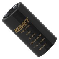 KEMET ALS80A752NF350 Electrolytic Capacitor, Long Life, 7500 µF, 350 V, ± 20%, Screw, 9000 hours @ 105°C