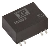 XP POWER ISU0224S15 Isolated Surface Mount DC/DC Converter, ITE, DIP, 4:1, 2 W, 1 Output, 15 V