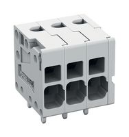 WAGO 2624-1105 Wire-To-Board Terminal Block, 5 mm, 5 Ways, 10 AWG, 24 AWG, 6 mm², Push In