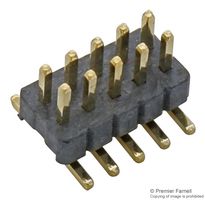 GCT BD095-10A-A0-0200-0070-0570-LG Pin Header, Board-to-Board, 1.27 mm, 2 Rows, 10 Contacts, Surface Mount Straight, BD095