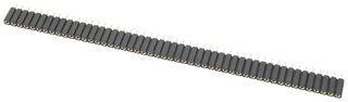 MILL-MAX 801-93-050-10-001000 PCB Receptacle, Board-to-Board, 2.54 mm, 1 Rows, 50 Contacts, Through Hole Mount, 801