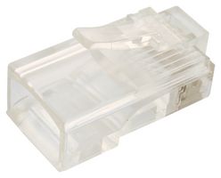 MULTICOMP 8588-0188A Modular Connector, RJ45 Plug, 1 x 1 (Port), 6P6C, Cable Mount