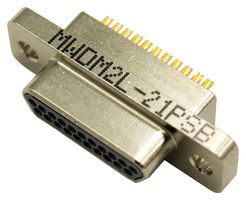 GLENAIR MWDM2L-37PSB D Sub Connector, Micro D, Plug, MWDM, 37 Contacts, Solder Cup