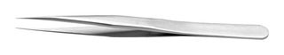 IDEAL-TEK 1.NC Tweezer, Precision, Straight, Pointed, Nickel Chrome Molybdenum Alloy, 120 mm