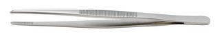 IDEAL-TEK 475.SA Tweezer, Precision, Straight, Round, Stainless Steel, 140 mm