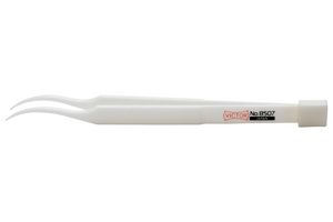 IDEAL-TEK 8507 Tweezer, General Purpose, Curve, Pointed, Ceramic, 120 mm