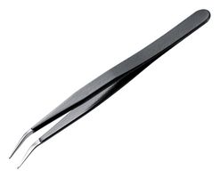 MULTICOMP PRO DT000032 Tweezer, ESD, SMD, Bent, Flat, Stainless Steel, 115 mm