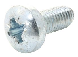 TR FASTENINGS M512PRSTTTZ100- Screw, DIN7500, M5, 12 mm, Zinc, Steel, Recessed Pan Head Pozidriv