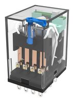 IMO PRECISION CONTROLS HYE41PN24AC Power Relay, 4PDT, 24 VAC, 5 A, HYE Series, Socket, Non Latching