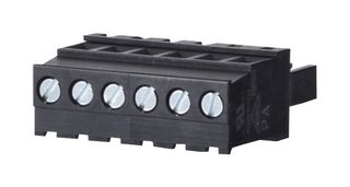 METZ CONNECT 31214106 Pluggable Terminal Block, 5.08 mm, 6 Ways, 28 AWG, 12 AWG, 4 mm², Screw