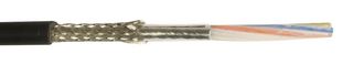 ALPHA WIRE 74007 BK002 Multicore Cable, Cat5e Ethernet , Screened, 4 Core, 22 AWG, 500 ft, 152.4 m