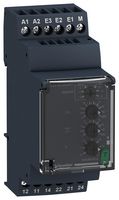 SCHNEIDER ELECTRIC RM35JA32MT Current Monitoring Relay, Harmony RM35JA Series, DPDT, 8 A, DIN Rail, 250 VAC, Screw