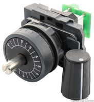 SCHNEIDER ELECTRIC XB5AD912R1K Rotary Potentiometer, 1 kohm, 1 Turns, Linear, 1 W, ± 10%, Harmony XB5 Series