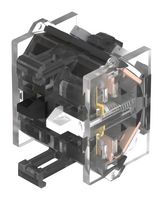 EAO 704.911.3 Contact Block, 10 A, 500 V, 2 Pole, 04 Series, Screw